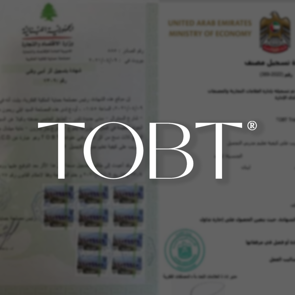 The TOBT program is legally registered in more than 180 countries.